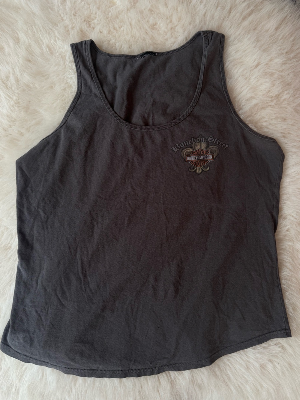 Harley-Davidson Black Men’s Tank with Small Chest Emblem